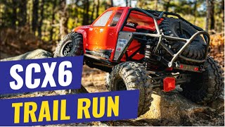 Sunday Funday SCX6 Honcho Trail Run With New TireInsert Combos [upl. by Boggers]