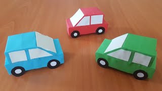 How to make Paper Car  Origami Car [upl. by Portwin]