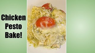 COOK WITH ME  CHICKEN PESTO BAKE [upl. by Jenine]