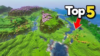 Top 5 EPIC SEEDS for Minecraft 1202 Best Minecraft Trails amp Tales Seeds Java amp Bedrock [upl. by Ahselat90]