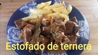 😋Como hacer un Sabroso ESTOFADO DE TERNERA [upl. by Ainig97]