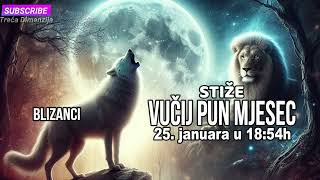 “Vučji” pun Mjesec u Lavu 251 – Šta donosi znakovima zodijaka [upl. by Odraude]