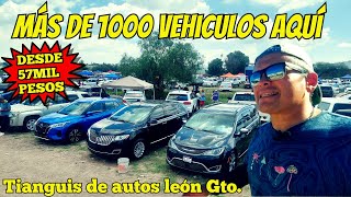 🚨 Más de 1000 VEHICULOS AQUÍ 🤩TIANGUIS de Autos León Gto Desde 57 Mil Pesos trucks for sale [upl. by Odlawso]