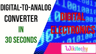 Digitaltoanalog converter  ece interview questions  wikitechycom [upl. by Artemus]