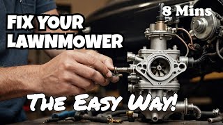 How To Make Your Riding Mower Run In 8Mins Easy [upl. by Catt154]