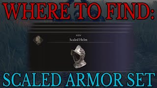 Where to find Scaled Armor Set  Elden Ring Guide [upl. by Anujra664]