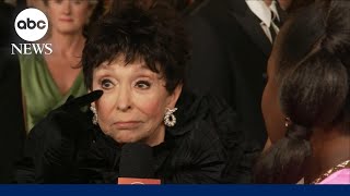 Rita Moreno walks the Oscars 2024 red carpet [upl. by Gustav631]