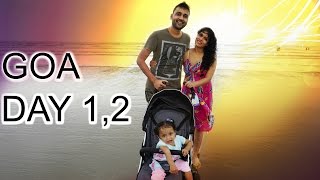 GOA  Part 1  Friends Food Beaches  A Day In My Life  ShrutiArjunAnand [upl. by Aural]