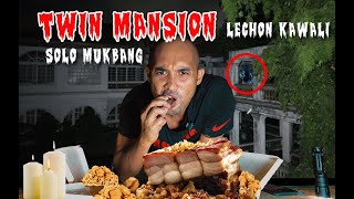 SOLO MUKBANG SA TWIN MANSION  LECHON KAWALI [upl. by Amalbergas]