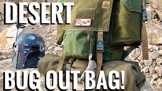 My Bug Out Bag For Desert Survival Junkyard Fox [upl. by Harraf]