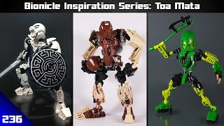 Bionicle Inspiration Series Ep 236 Toa Mata Revamps Collab Spotlight [upl. by Eirrol]