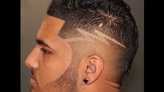 How to Fade Burst Fade with Design by Zay The Barber Odell Beckham Haircut [upl. by Reichert150]