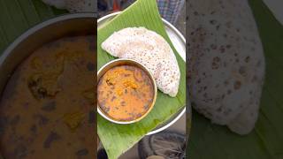 Eating 13 Rupee Dosa Mutton CurryBusiest Small Hotel in Nellore foothpath1000 Dosa Selling shorts [upl. by Fitalludba]