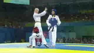 China vs Thailand  Womens 49 KG Taekwondo Final  Beijing 2008 Summer Olympic Games [upl. by Yoc]