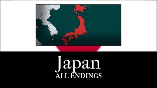 Japan All Endings [upl. by Nagoh]