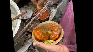 Kachori chaat 😋😋 Review ❤️👍 [upl. by Norrag]