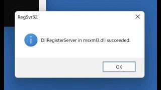 How to Register DLL Files in Windows 1110 [upl. by Julietta]