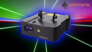 Laserworld CS1000RGB Red Green and Blue Laser [upl. by Charbonneau]