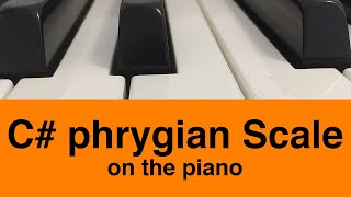 C Phrygian Scale Piano And Music Theory Tutorial✨ [upl. by Aura946]