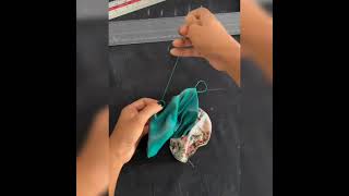 clip design banane ka aasan tarikalikes loincloth diy shortvideo womensclothing [upl. by Lathan]