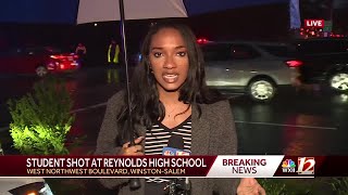 Student shot in the leg after fight at Reynolds High School [upl. by Aneehsyt]