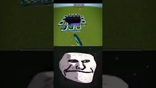 Minecraft Logic troll face 😦🔥 minecraft shorts viralshort foryou [upl. by Nagaet]