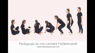 Feldenkrais®  from standing to sitting in a spiral movement [upl. by Ziegler328]