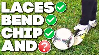 6 Ways to KICK A SOCCER BALL for beginners [upl. by Lanta]