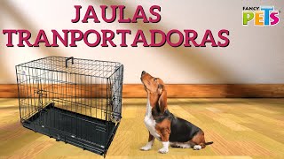 Jaulas transportadoras metálicas para mascotas [upl. by Paver]