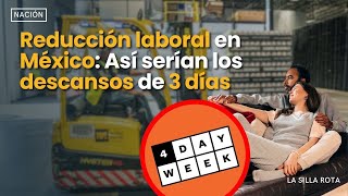 Reducción laboral en méxico  Así serían los descansos de 3dias [upl. by Feil264]