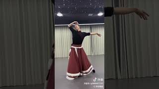 又一支柔情似水的网红藏舞来咯《从此眼里都是你》 李冠老师编舞演绎，附正背面完整版。 [upl. by Breban617]