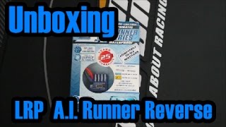 Unboxing LRP AI Runner Reverse Fahrregler [upl. by Ennove]