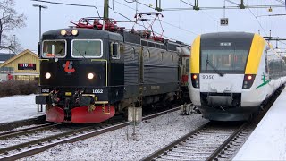 Svenska tåg del 82  Kristinehamn station [upl. by Dinnie796]