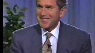 George W Bush Flipping Off Camera [upl. by Enirual]