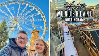 Nottingham Winter Wonderland Vlog 2024 [upl. by Oilisab]