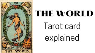 The World tarot card explained [upl. by Gipps]