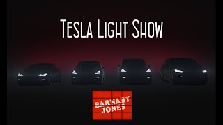 Barnaby Jones Theme  Tesla Light Show [upl. by Novihc]