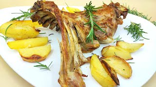 costata di agnello al forno 🐰🕊️🐣ricetta Pasquale [upl. by Reichel]