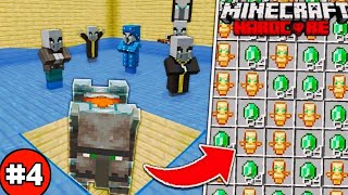 MAKING UNLIMITED TOTEM FARM IN MINECRAFT HARDCORE 4 [upl. by Schwing]