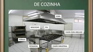 Aula 04 Utensilios Equipamentos de Cozinha [upl. by Denis]