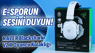 OYUNU HİSSET Razer Blackshark V2 X Oyuncu Kulaklığı İnceleme [upl. by Ketchum]