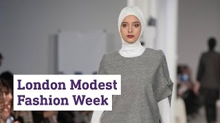 The 2017 London Modest Fashion Week [upl. by Engen65]