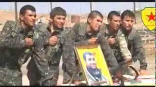 Beautiful pictures of YPG forces in Kobane with classic iranian azeri song D [upl. by Oslec]