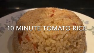 10 Minute Tomato Rice [upl. by Ijies]