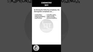 Coordination chemistry  Magnetism jeemains previous Year question iit neet trendingonshorts [upl. by Arenat854]