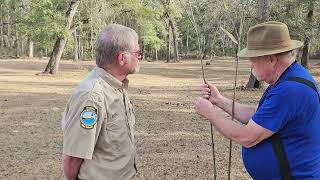 Making Atlatl Darts Differences Between Japanese Bamboo amp River Cane [upl. by Sirromaj]