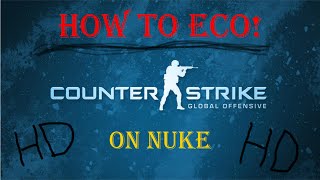 CSGO  How To Eco USPS 4k on Nuke NO SOUND [upl. by Popelka]