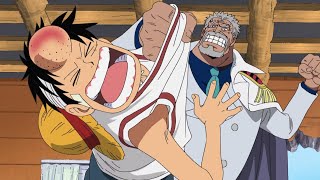 LUFFY meets grandpa GARP [upl. by Ardie]