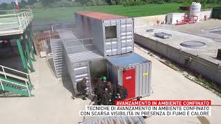 Apt Safety Group  CFBT Tecniche di contrasto allincendio in ambiente confinato  4 [upl. by Roid]