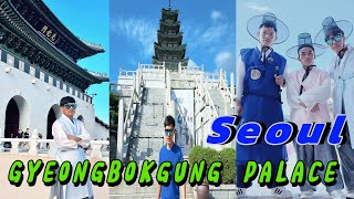 Seoul Gyeongbokgung Palace korea ghumdai travel korea music kpop seoultravelguide [upl. by Ahsielat]